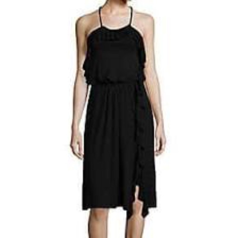 Ella Moss | Bella Ruffled Halter Dress- Medium